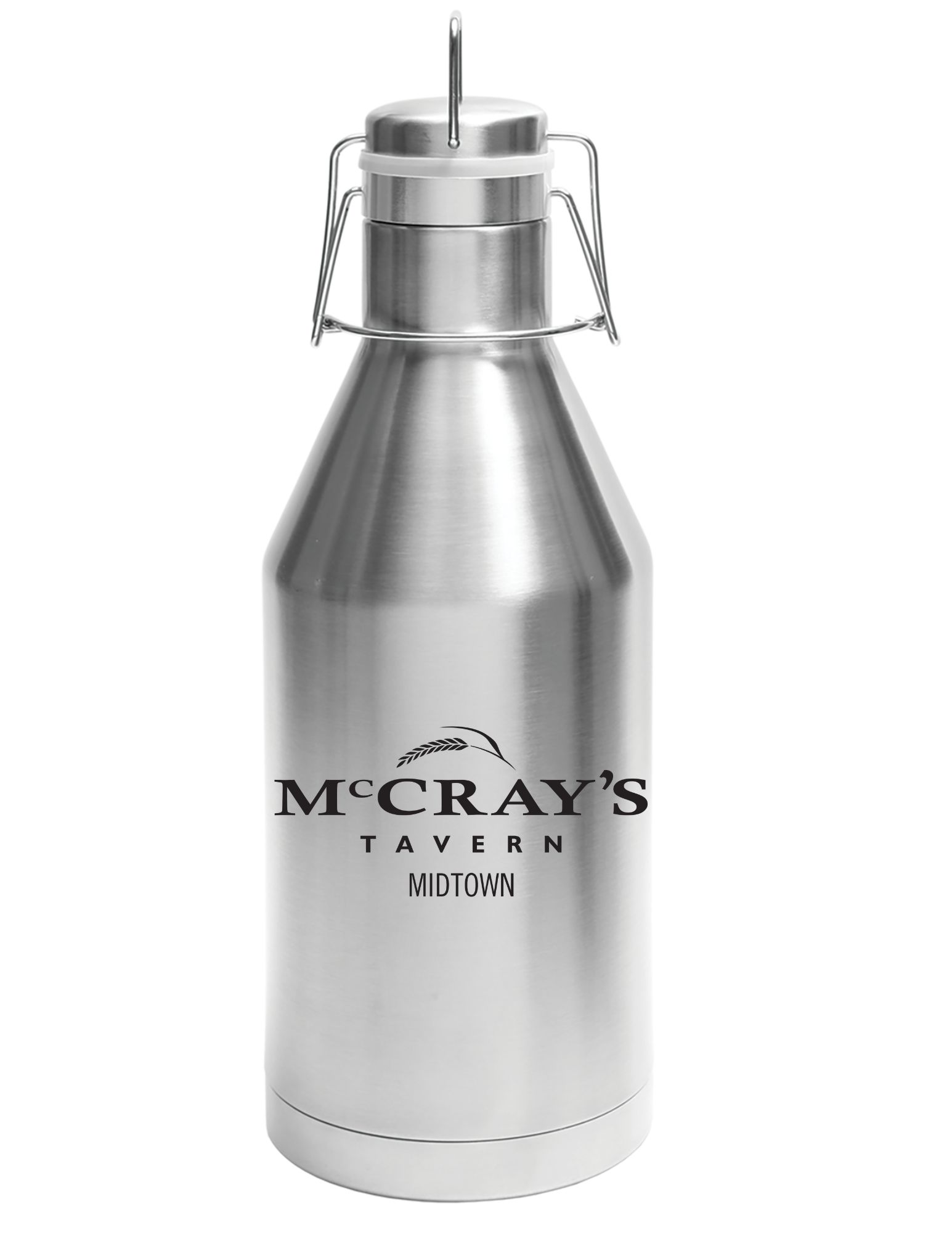 Polar Camel 64 oz. Vacuum Insulated Growler with Swing-Top Lid