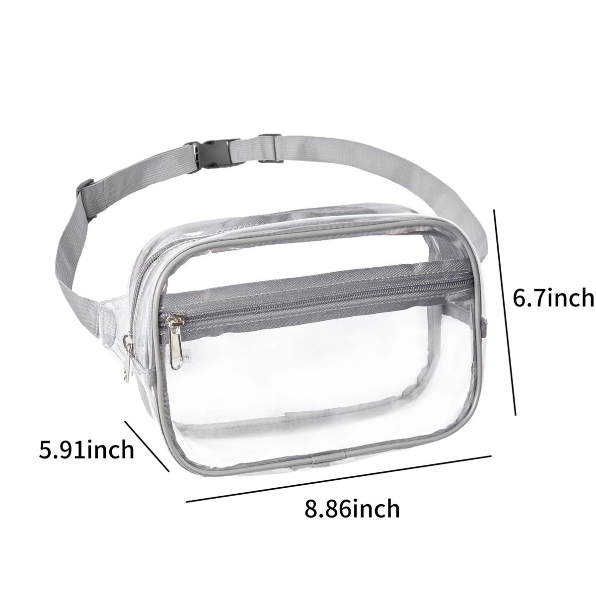 Waterproof Clear Fanny Pack For Daily Use 4