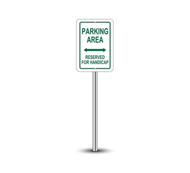 Handicap Parking Signs-1ft x 1ft (SQFT) 2