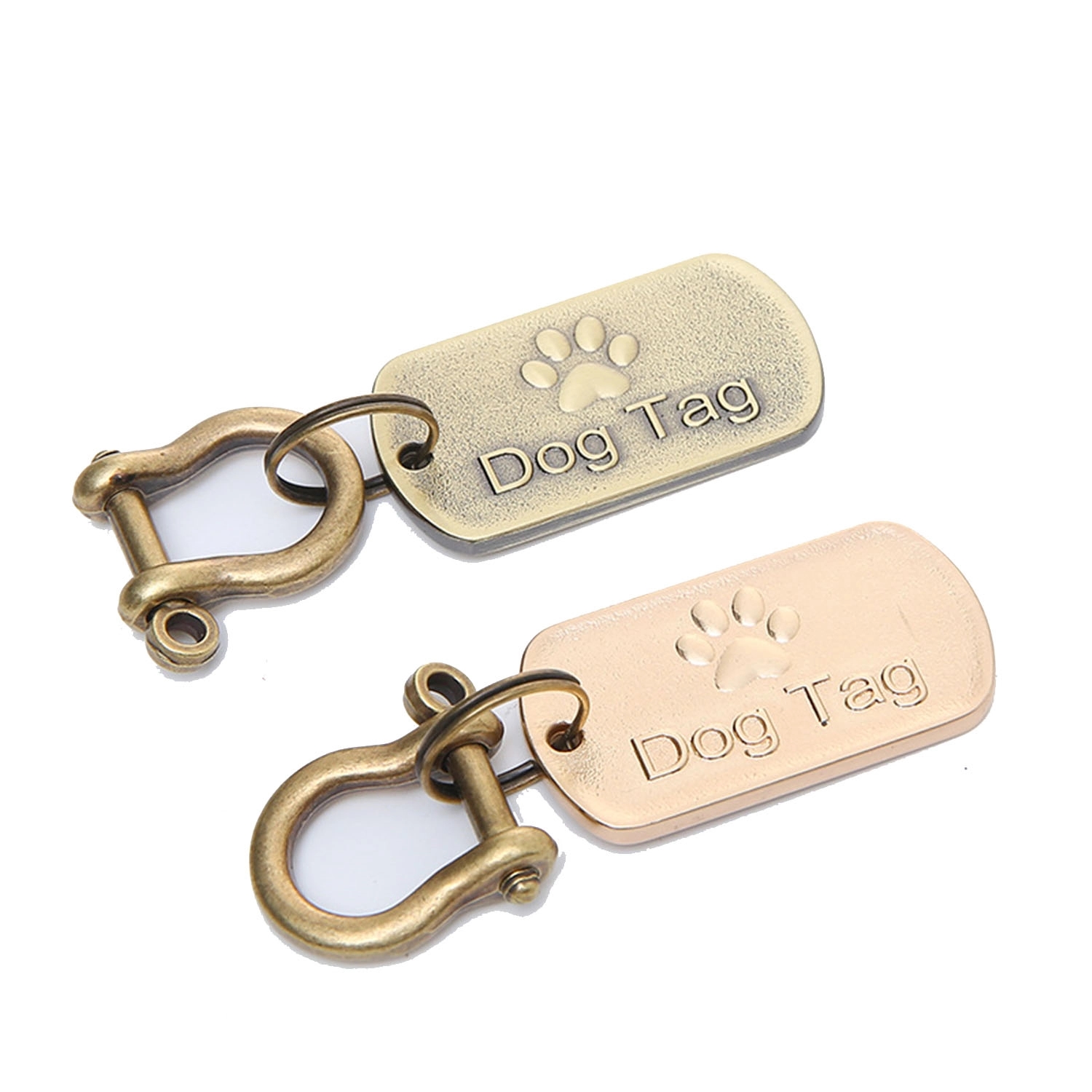 Zinc Alloy Pet Collar Tag 3