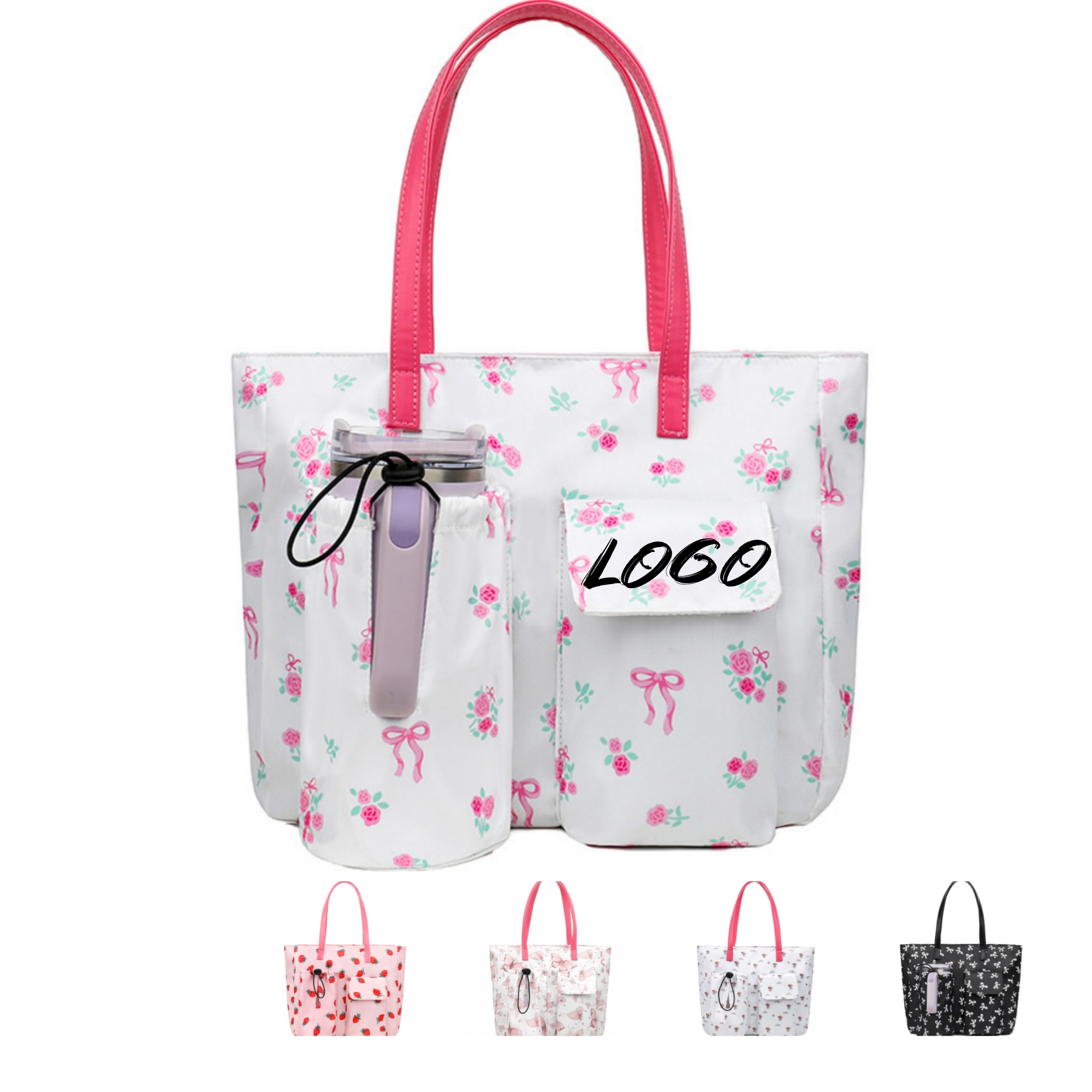 Waterproof Beach Tote Bags With Pocket 2