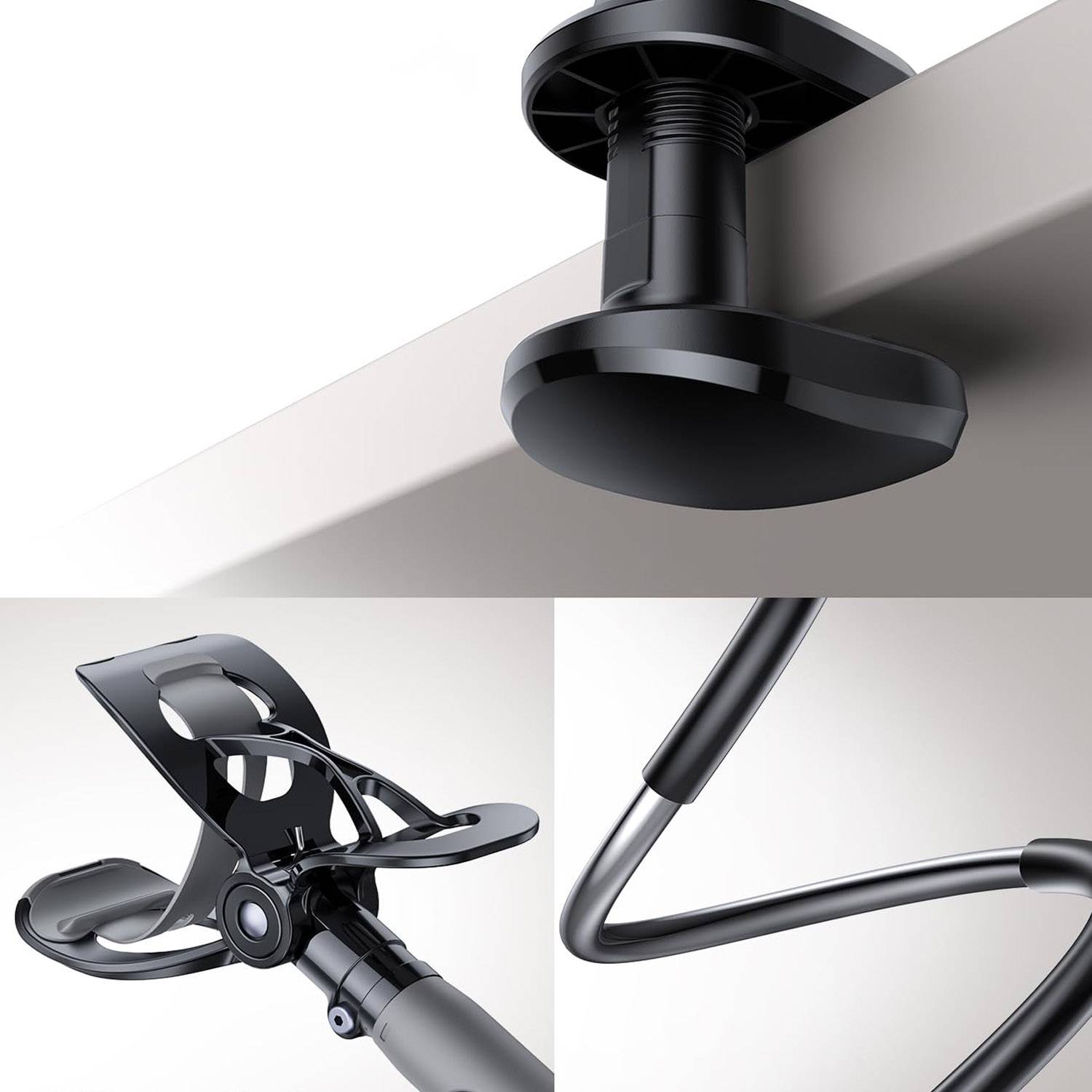 Adjustable Gooseneck Phone Holder 2