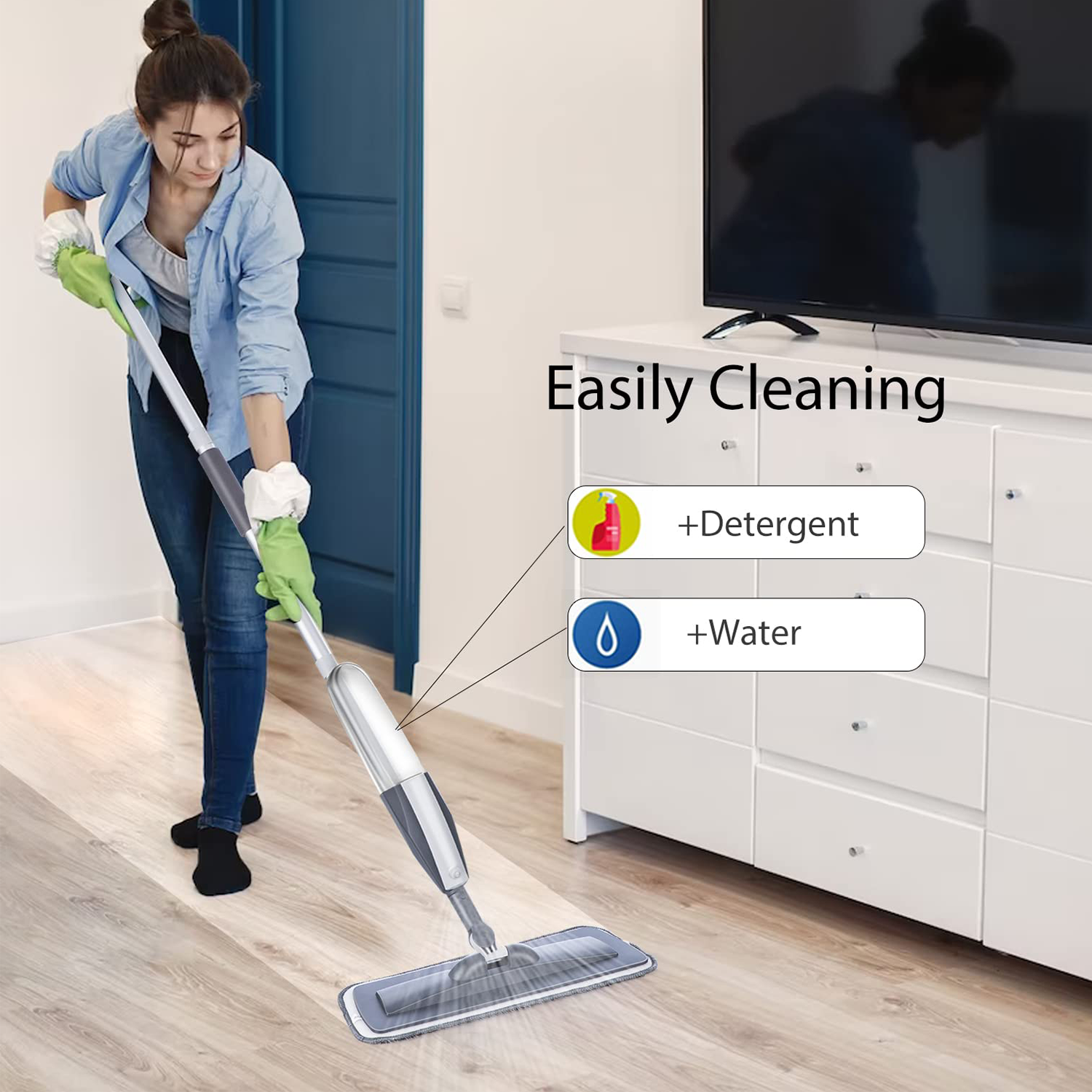 Spray Mop for Floor Cleaning 5