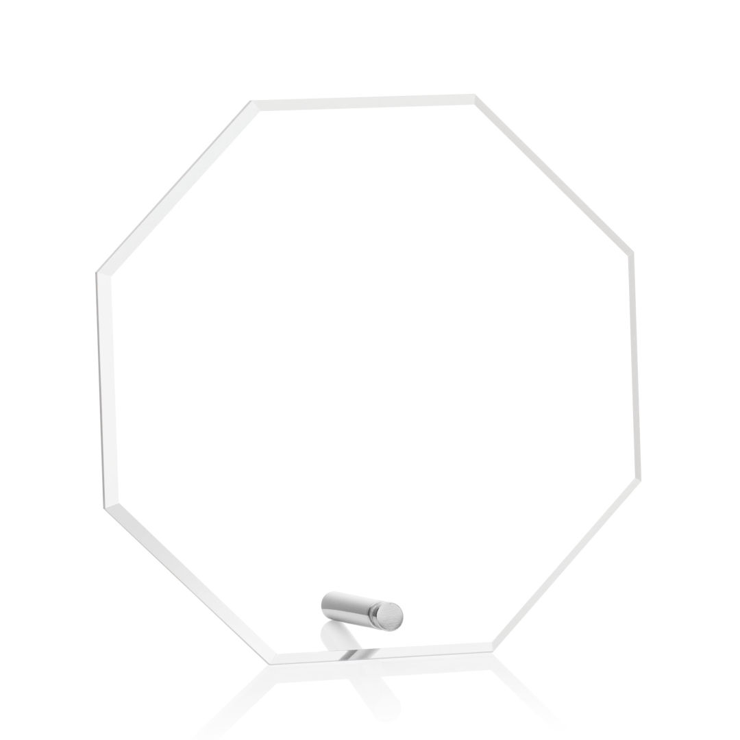 Polaris Octagon VividPrint™ Award - Silver 8