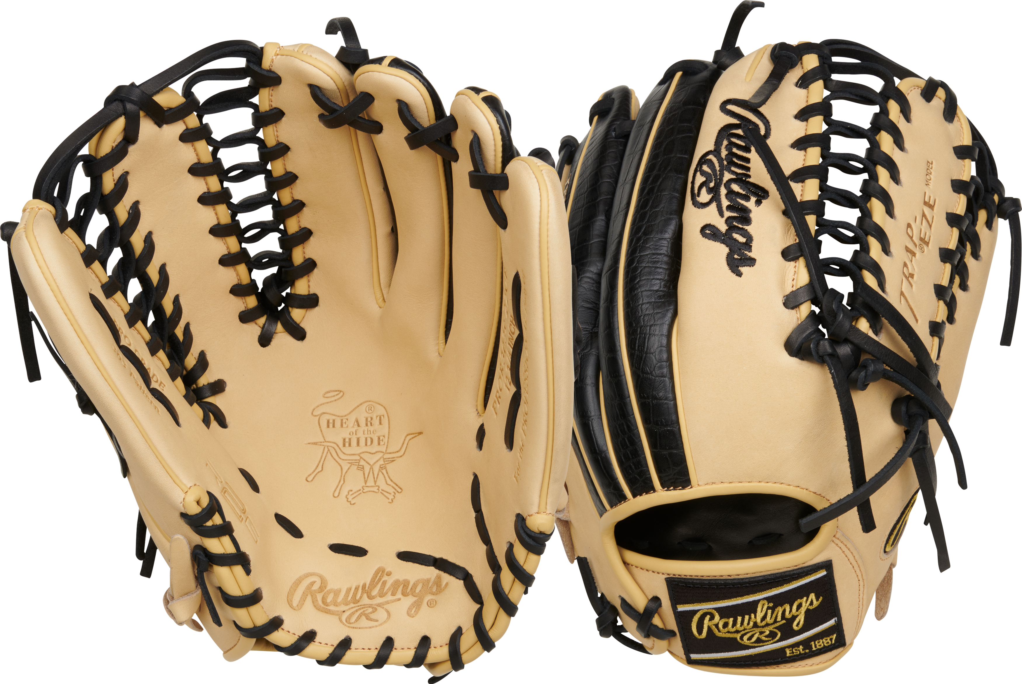 Rawlings Heart of the Hide 12.75 in Baseball Glove, Outfield 1