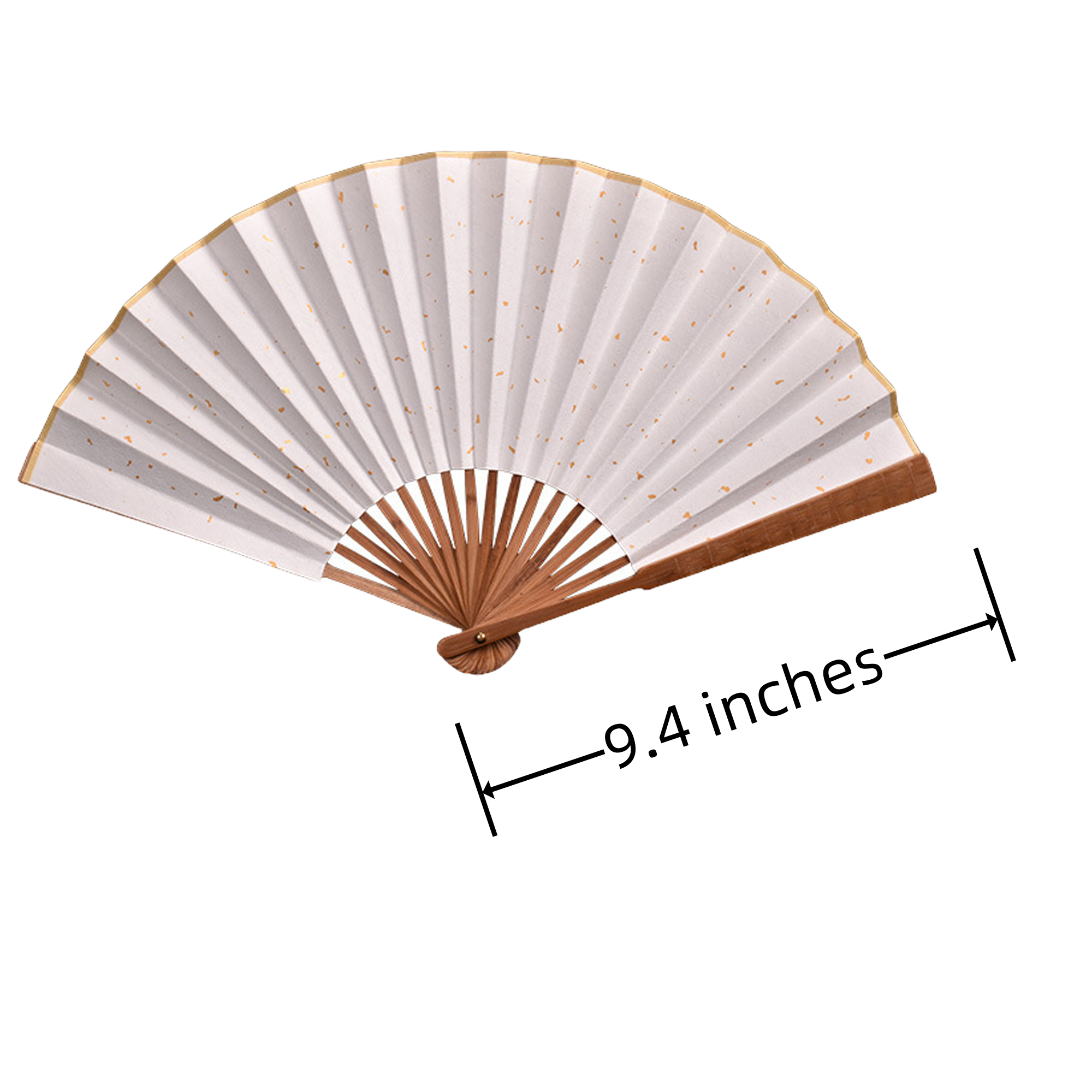 Full Color Collapsible Summer Paper Hand Fan MOQ100 3