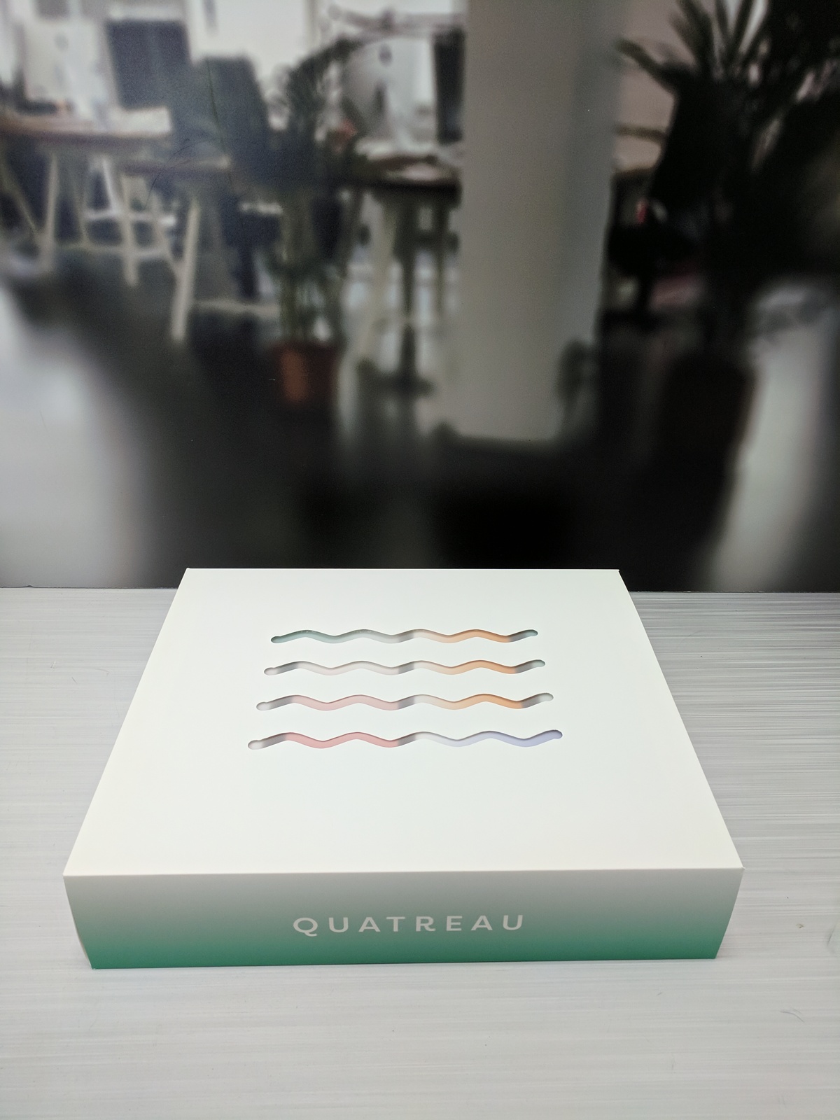 Custom Printed Full Color Slider Soft Touch Luxury Gift Box - 7x7x2 8