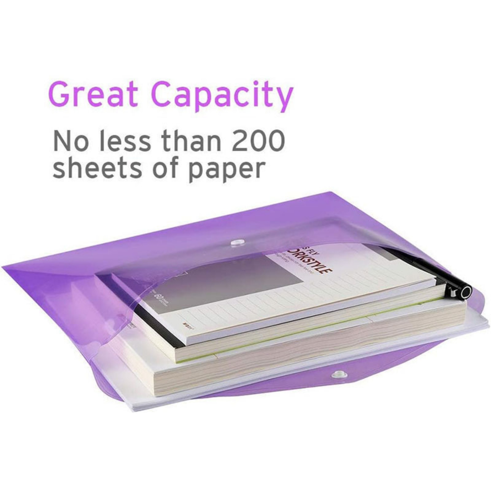 Letter Size Plastic Envelopes 4