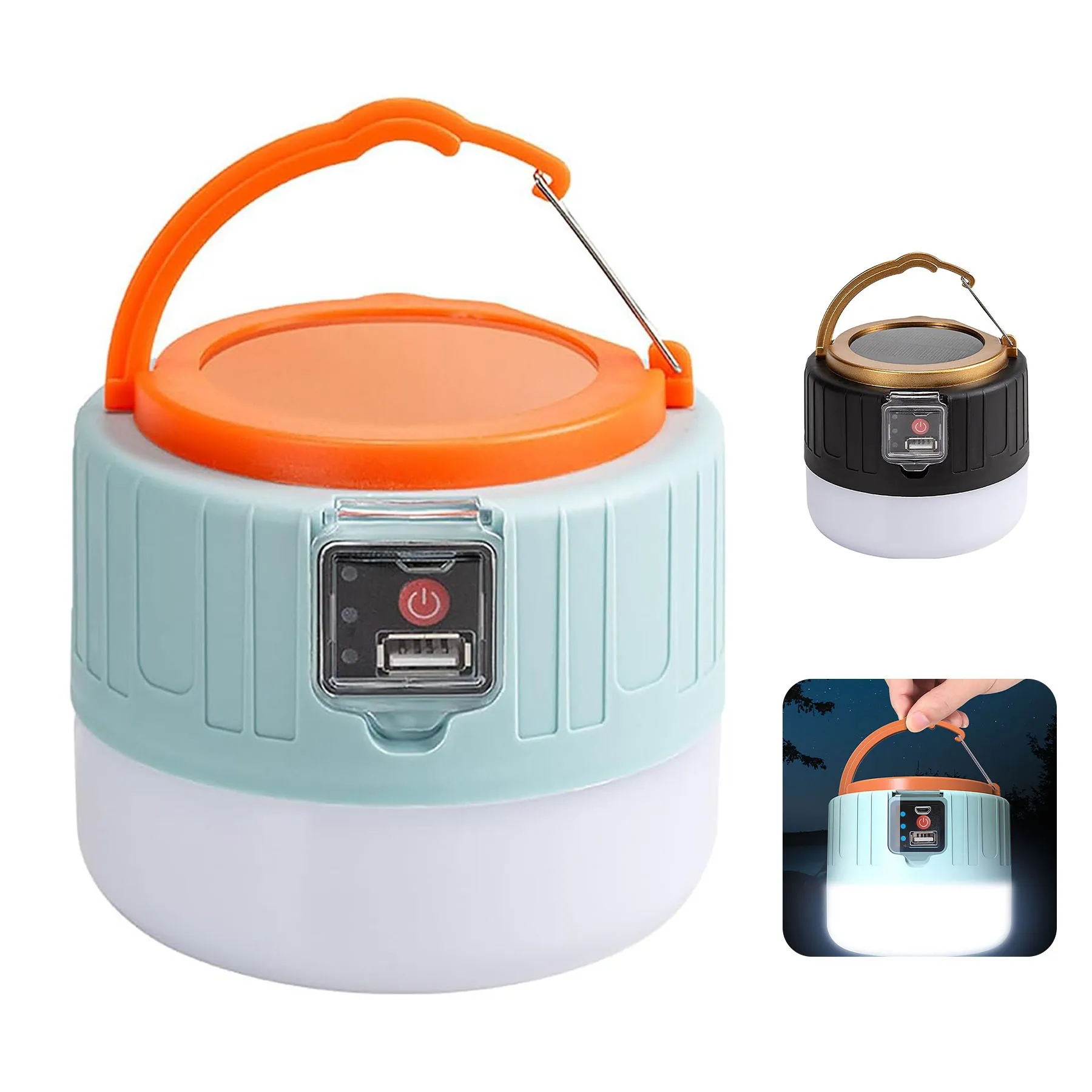 Solar Rechargeable Camping Led Lights 3