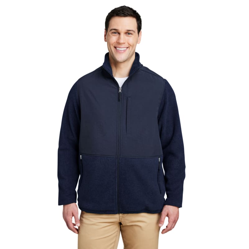 CORE365 Men's Journey Summit Hybrid Full-Zip 7