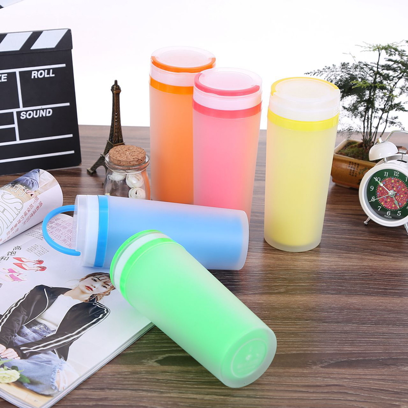 Double Wall Plastic Tumbler With Handle 2