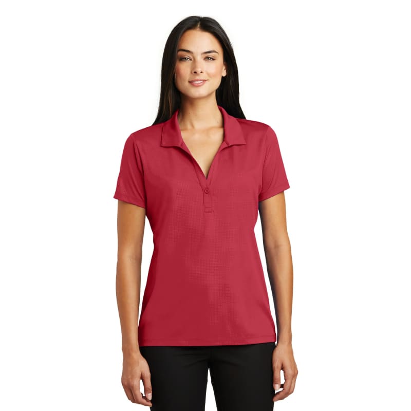 Sport-Tek Women's Embossed PosiCharge Tough Polo . 11