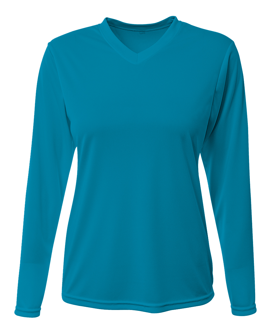 A4 Women's Sprint Long Sleeve Tee 21