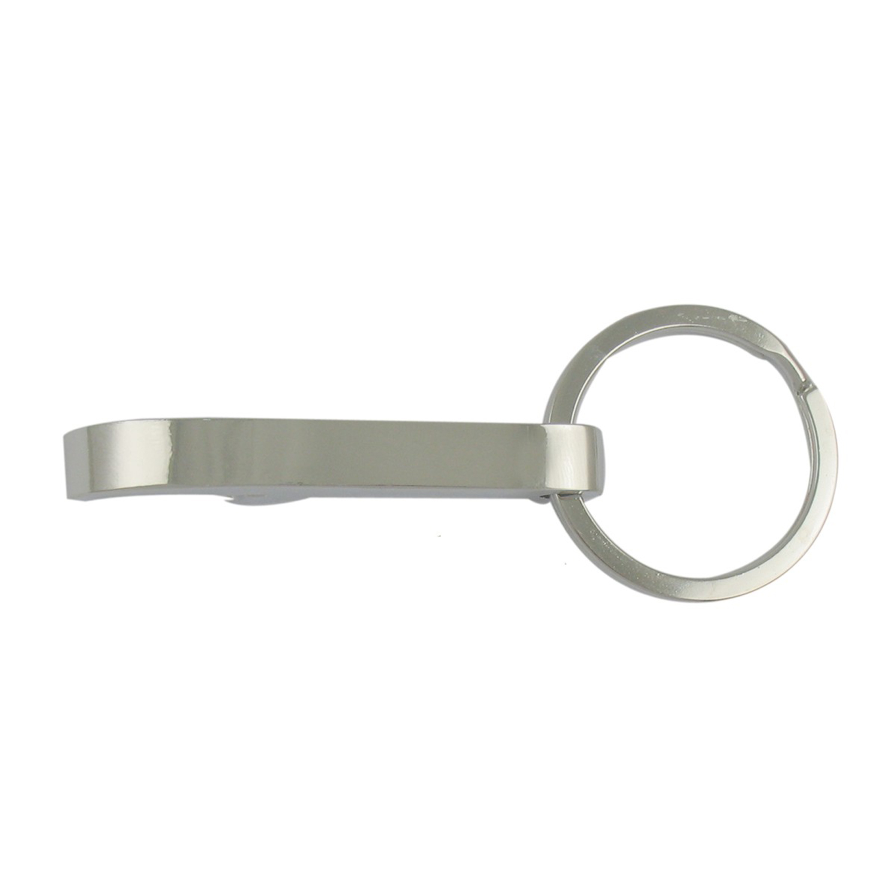 Chrome Bottle Opener Key Tag (Key Chain, Keychain, Key chains)-CLOSE OUT 3