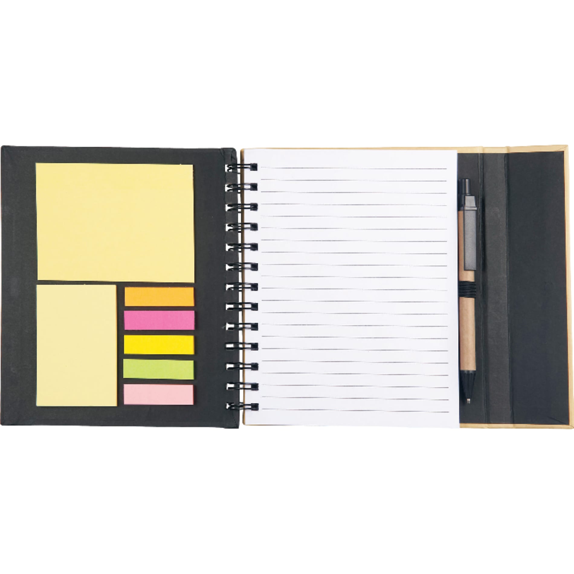 FSC® Mix 6.5" x 7" Lock-it Spiral Notebook 3
