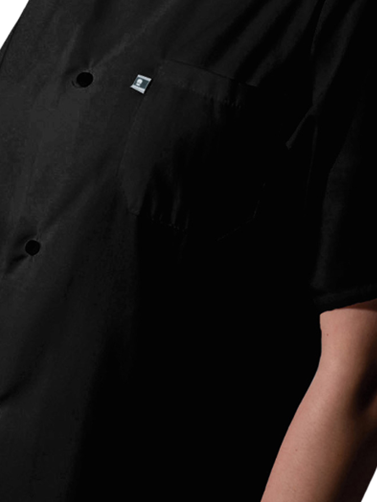 Edwards Shirts & Blouses - Unisex 1-Pocket Button Closure Cook Shirt 2