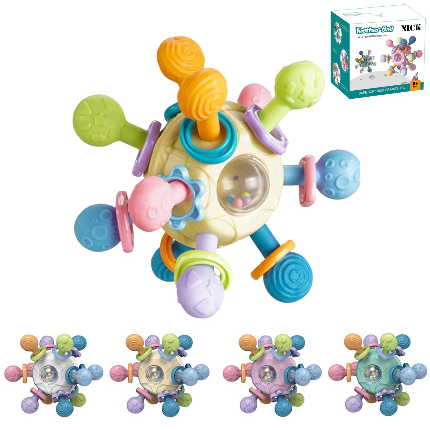 Baby Sensory Teething Toys 2