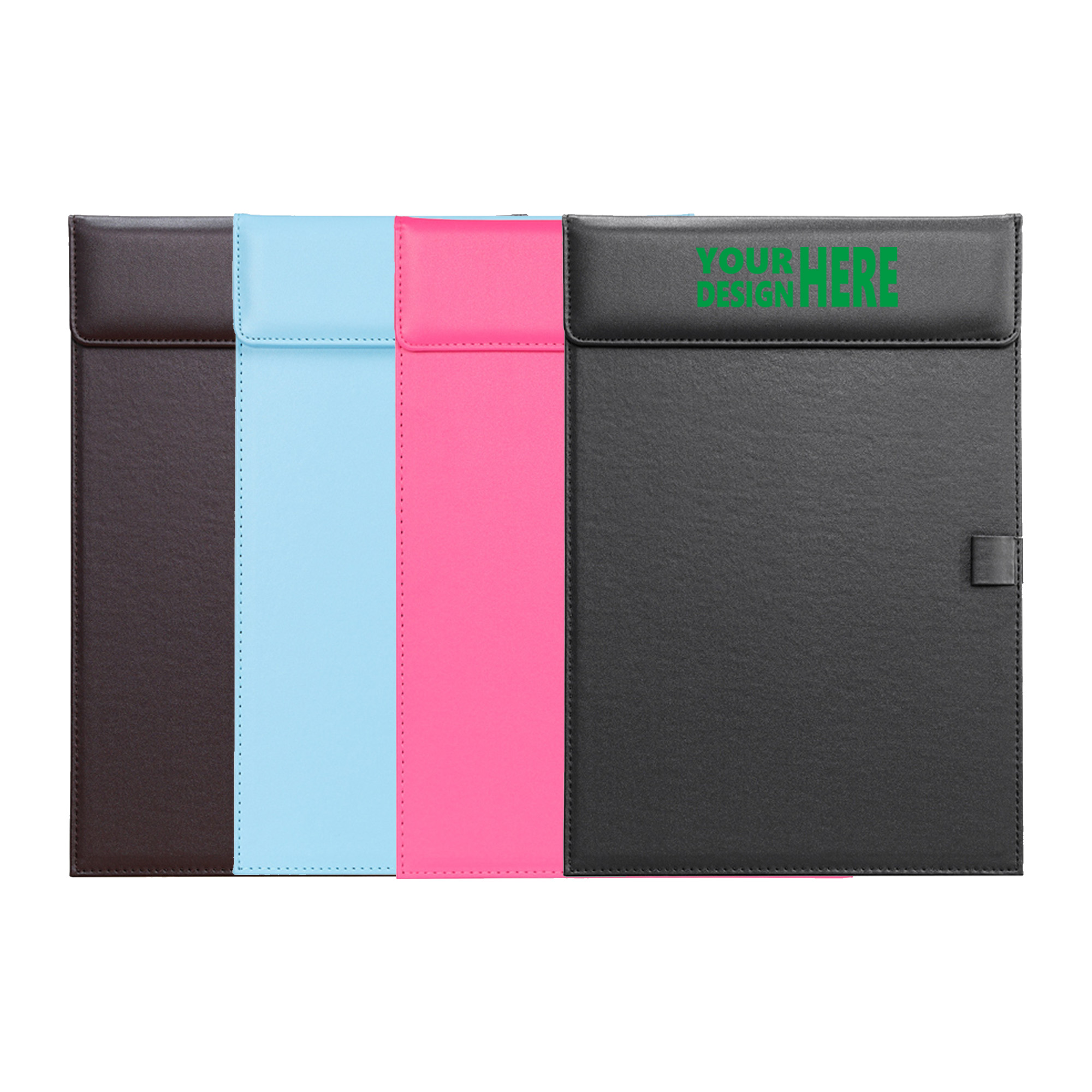 A4 PU Leather Clipboard 2
