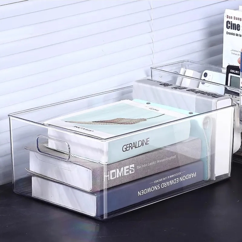 Clear Plastic Storage Bins 4