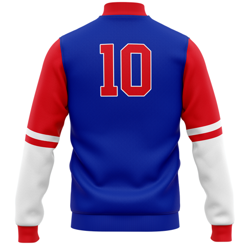 Unisex Sublimation Baseball Jacket