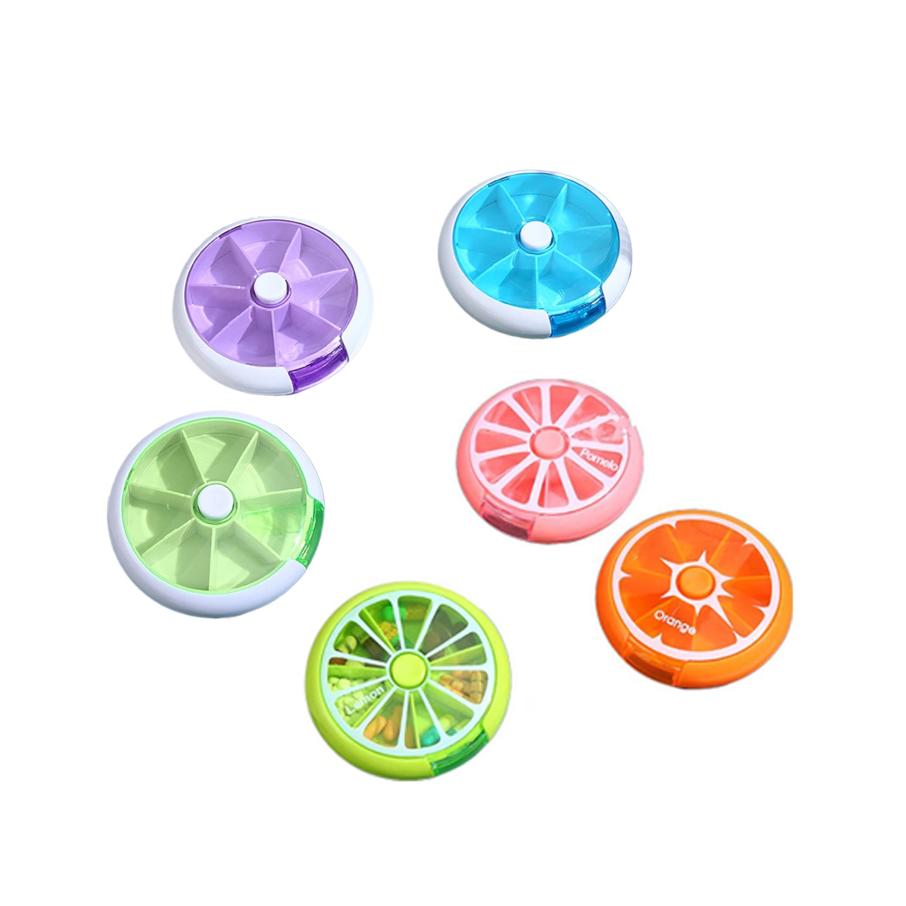 Seven-Compartment Pill Box 1