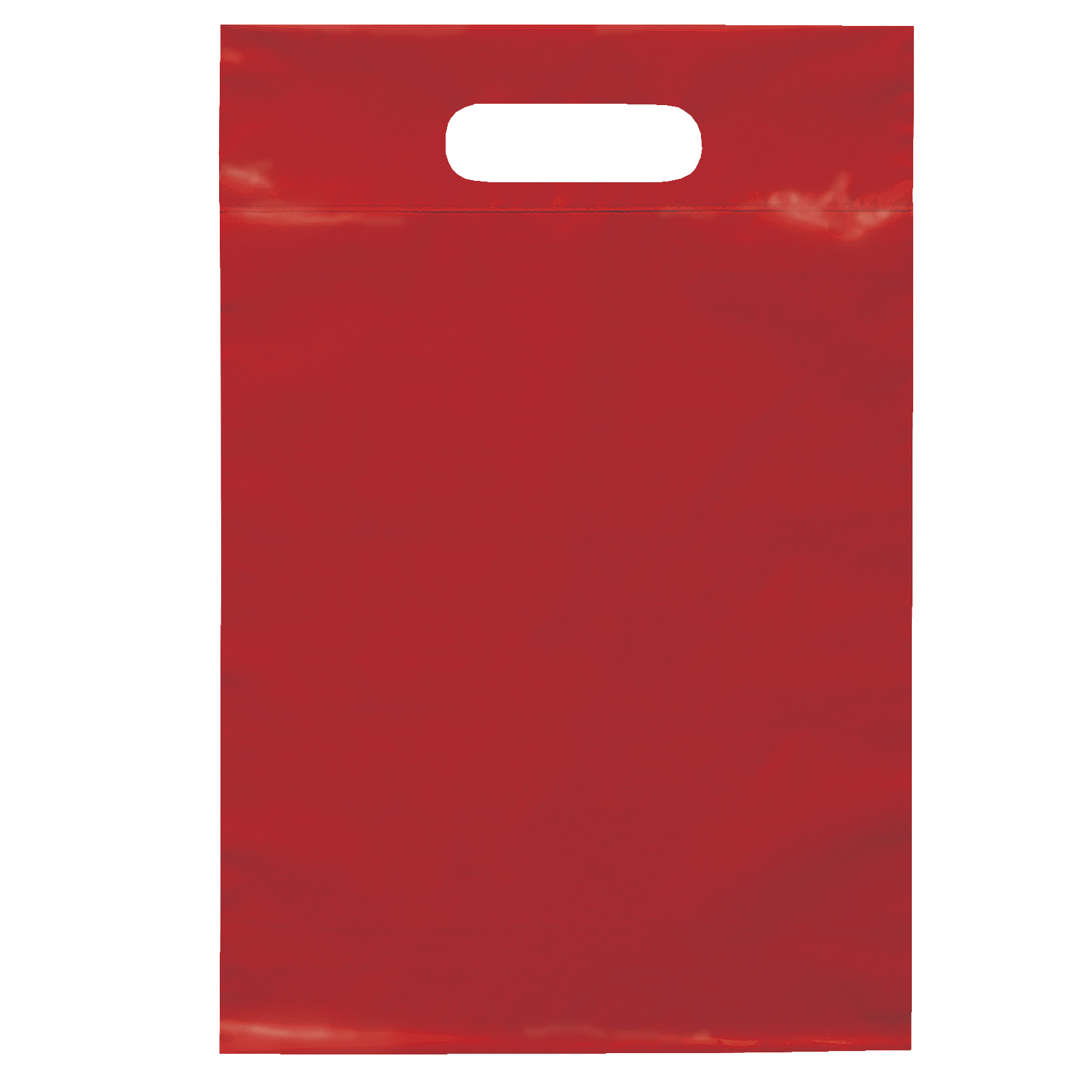 Die Cut Handle Bag - 9 1/2W x 14H - Flexo Ink Print 25