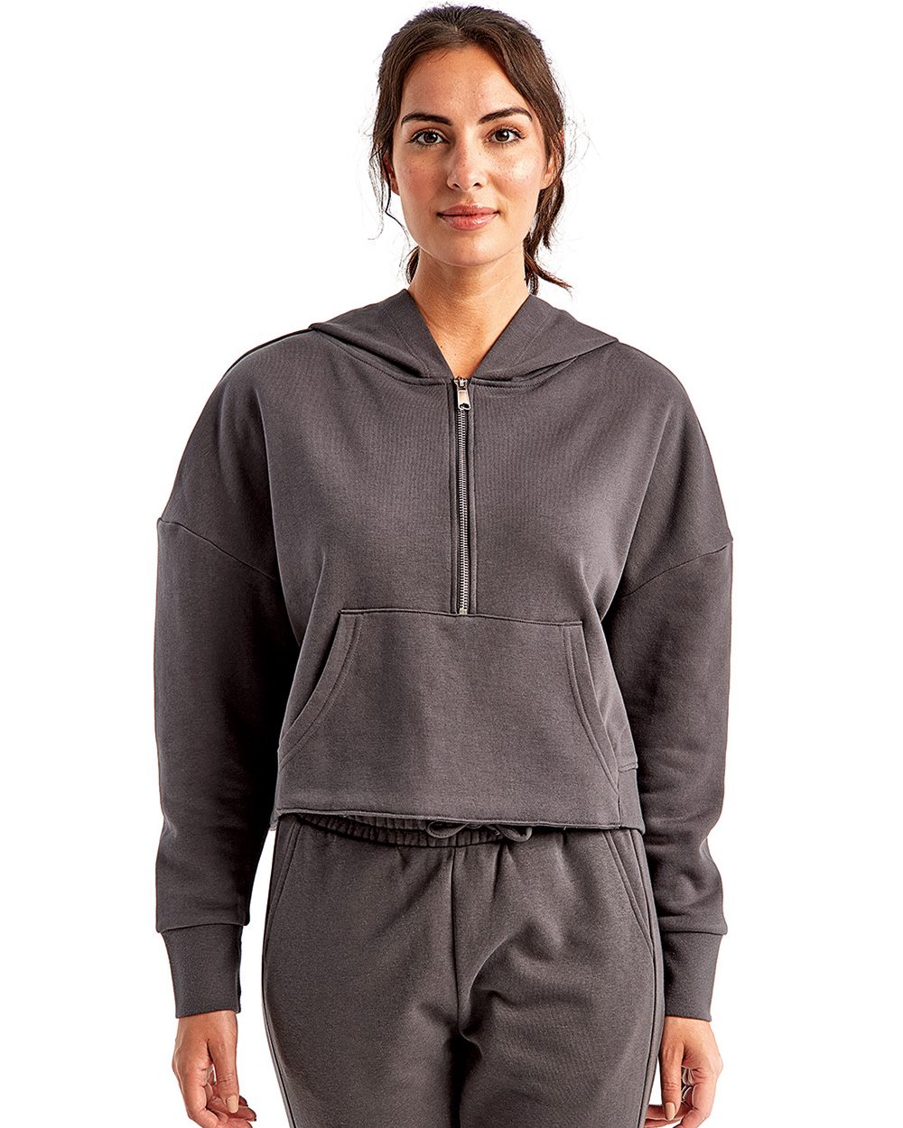 Women's Alice Half-Zip Hooded Sweatshirt - TD077 3