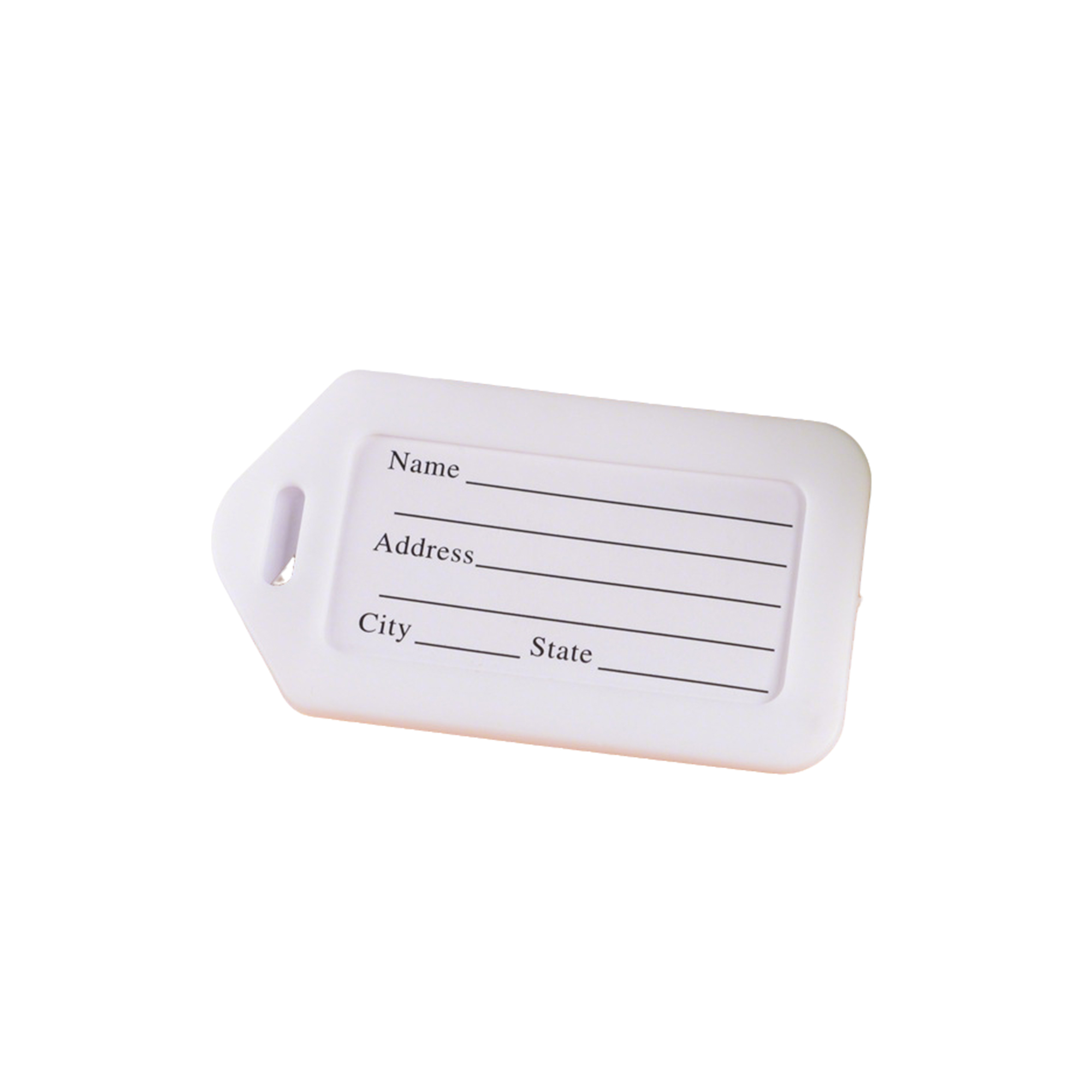 Rigid Plastic Travel Luggage Identification Tag 13