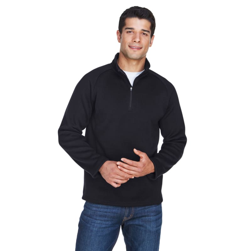 Devon & Jones Adult Bristol Sweater Fleece Quarter-Zip 13