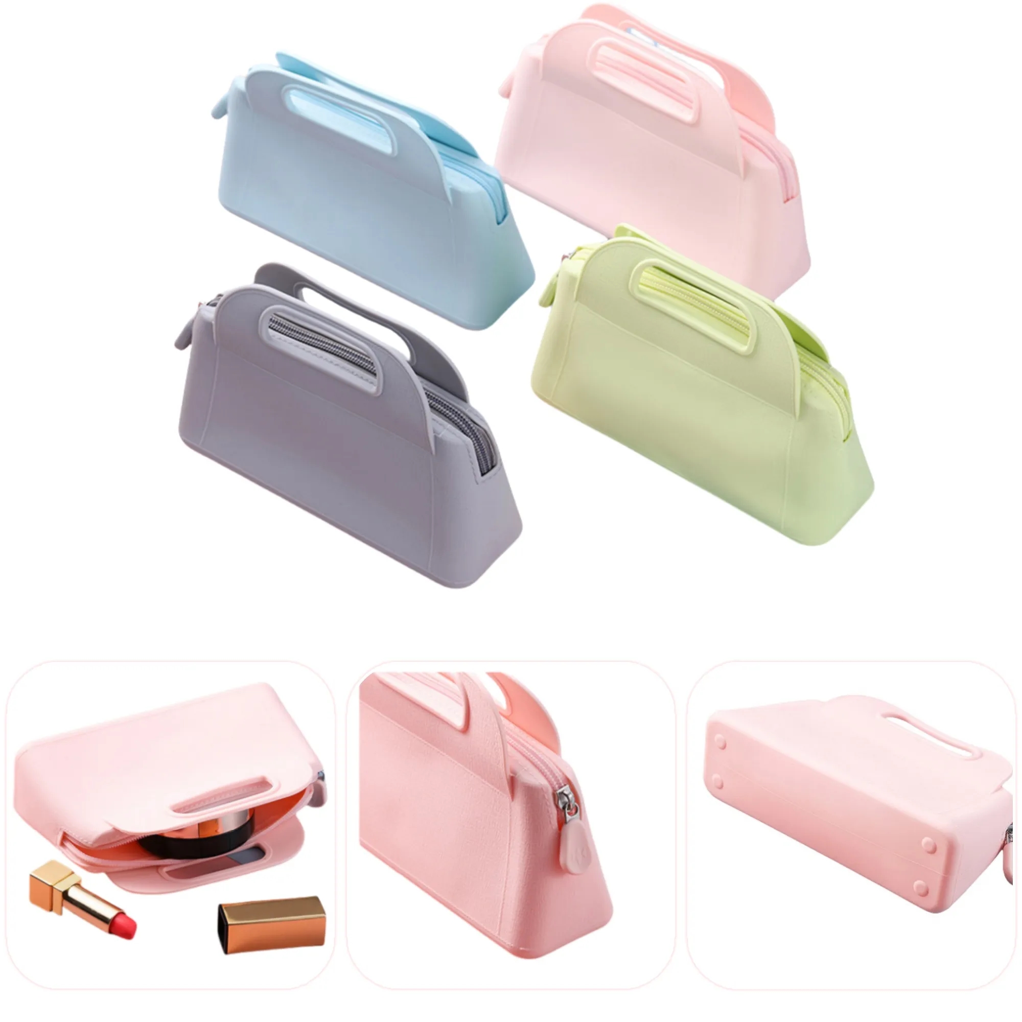 Silicone Tote Cosmetic Bag 4