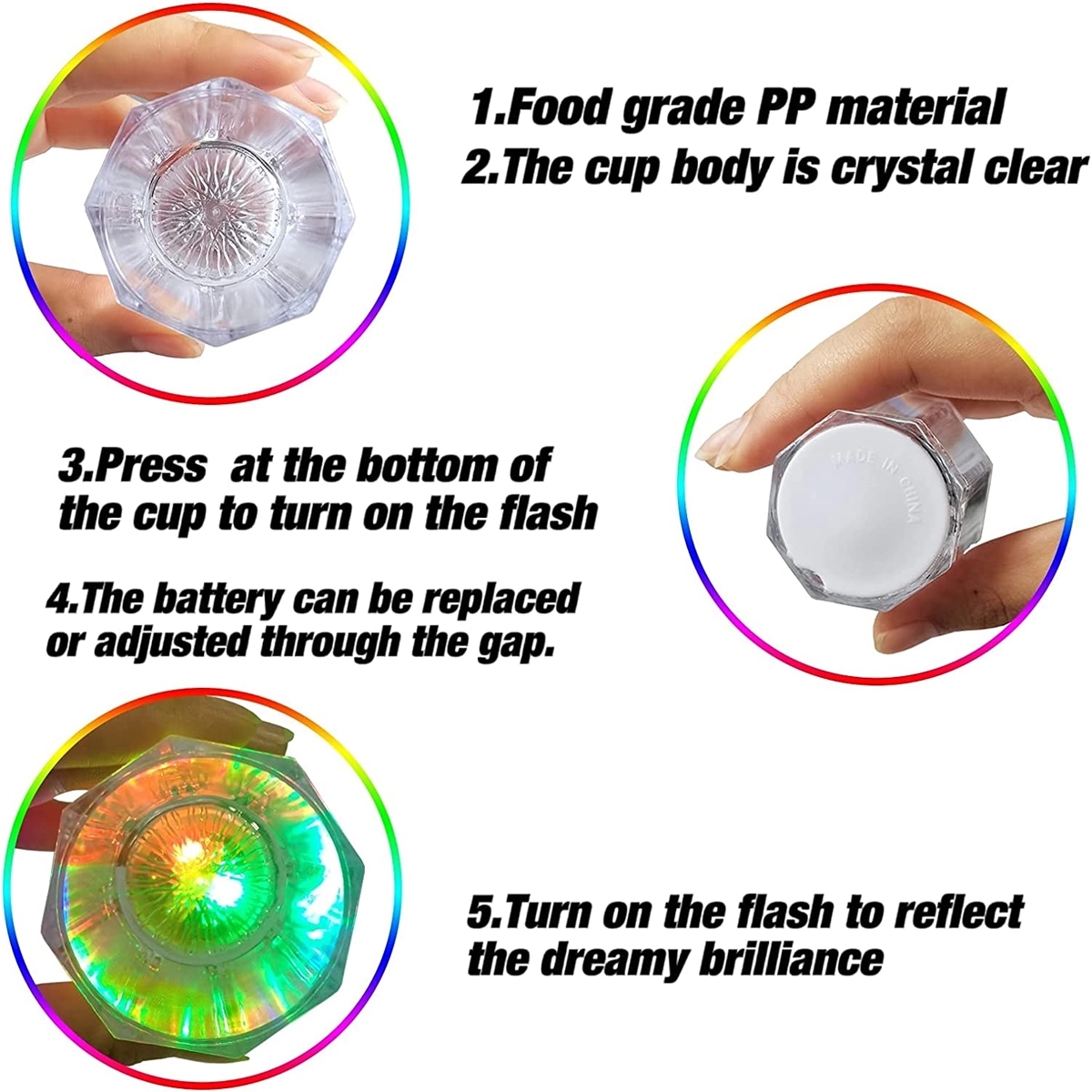 Light Up Shot Drinking Cup 3
