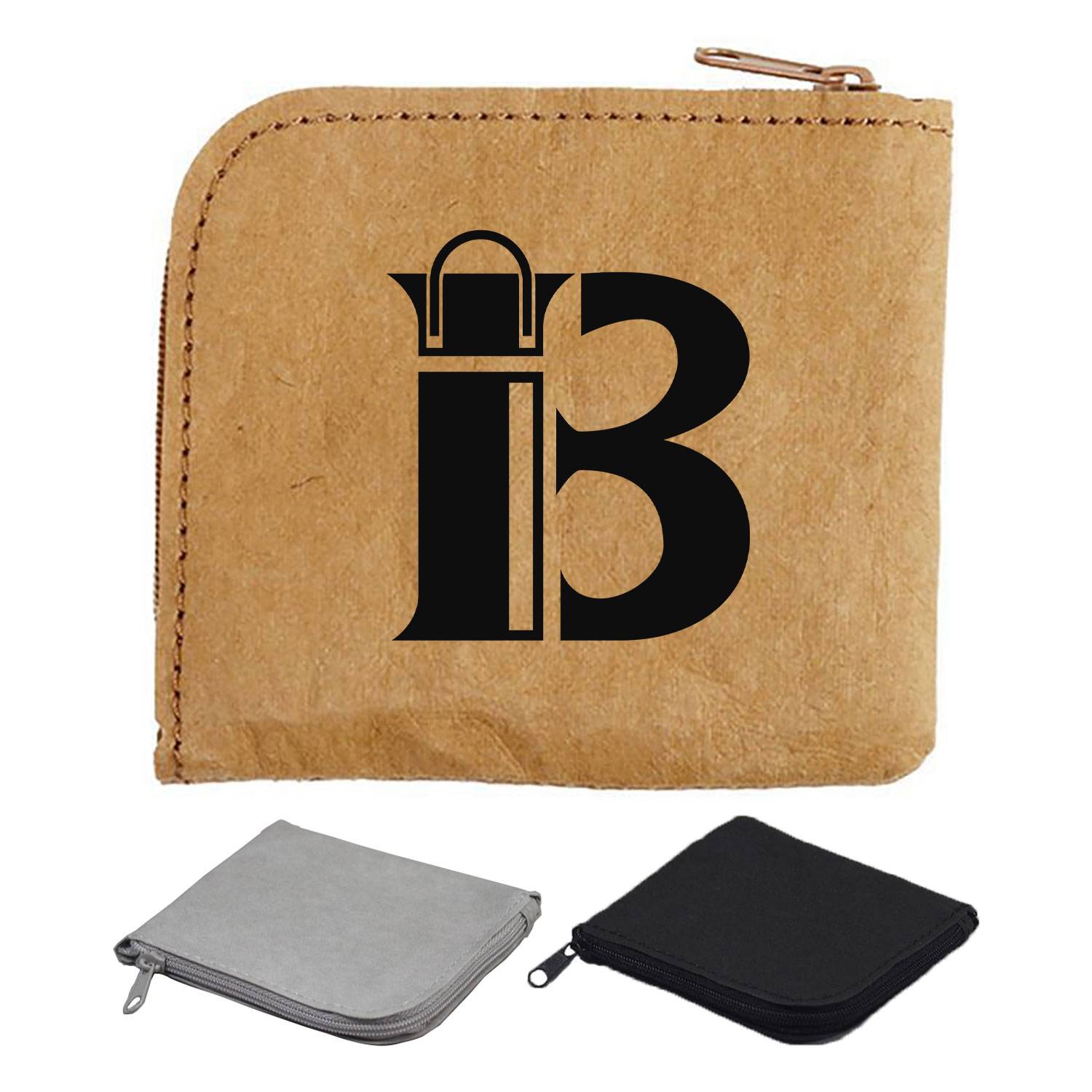 Custom simple ultrathin Tear-Resistant kraft paper Wallet