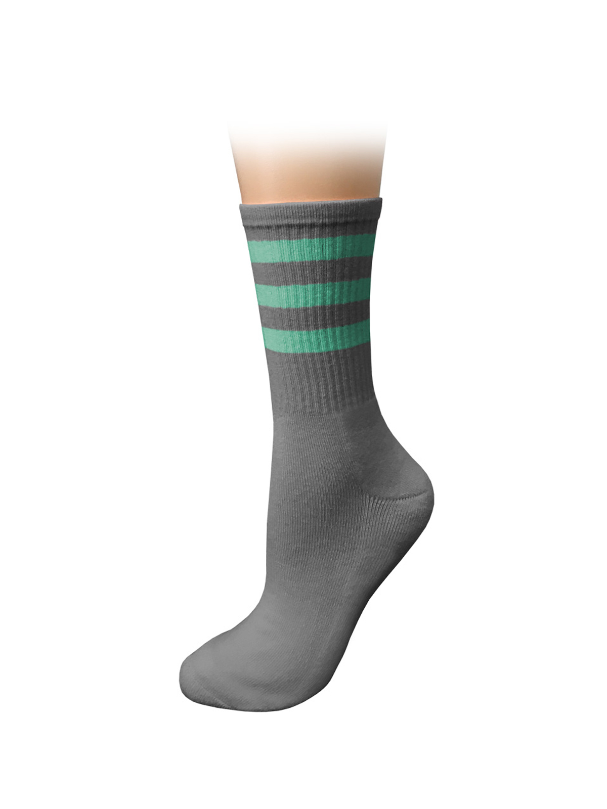 Prestige Medical - Unisex Cushioned Crew Socks