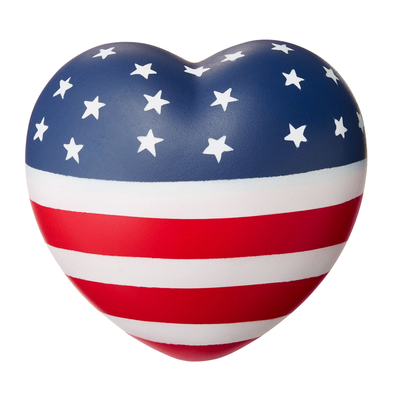 Patriotic Heart Shape Stress Reliever 2