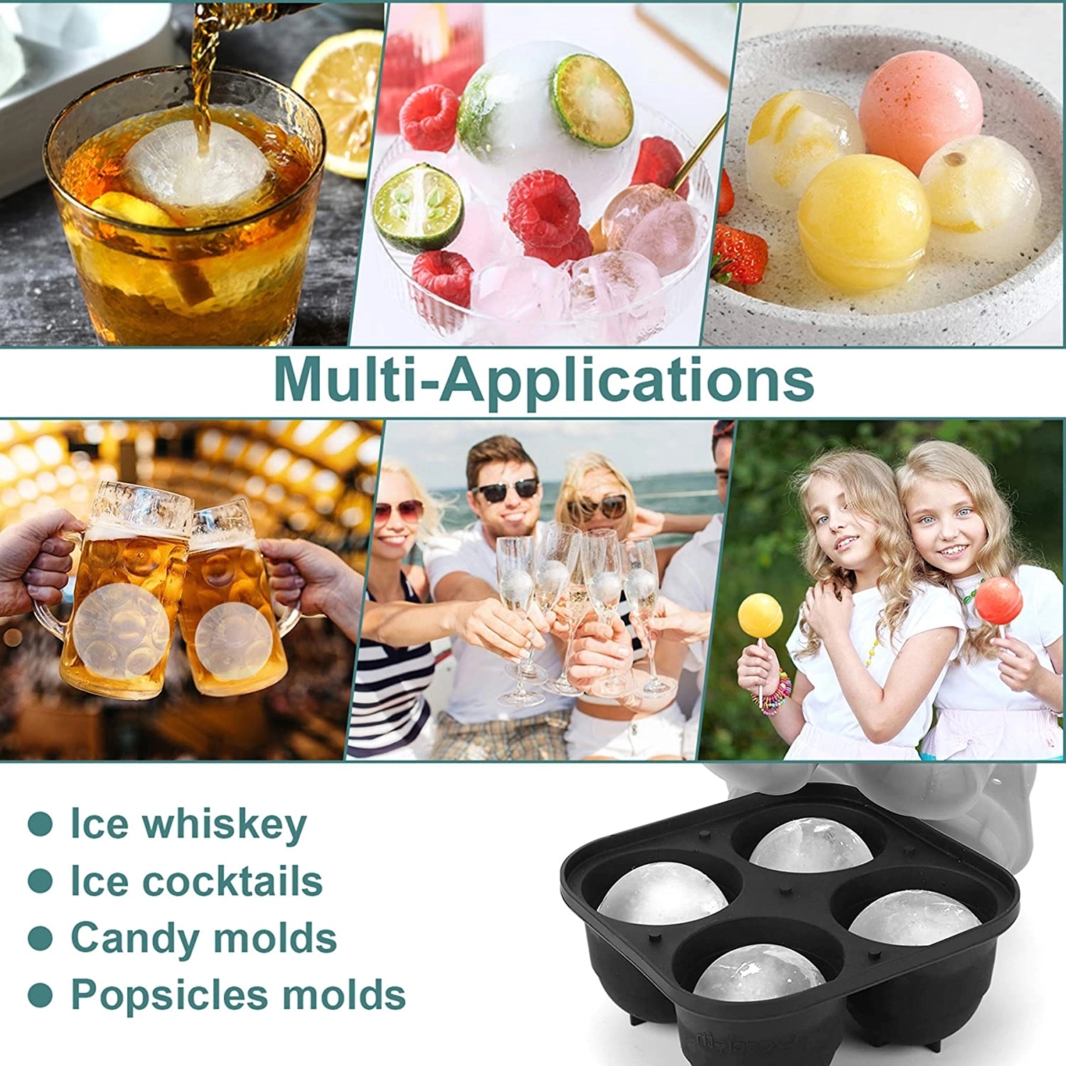 Round Ice Cube Trays 5