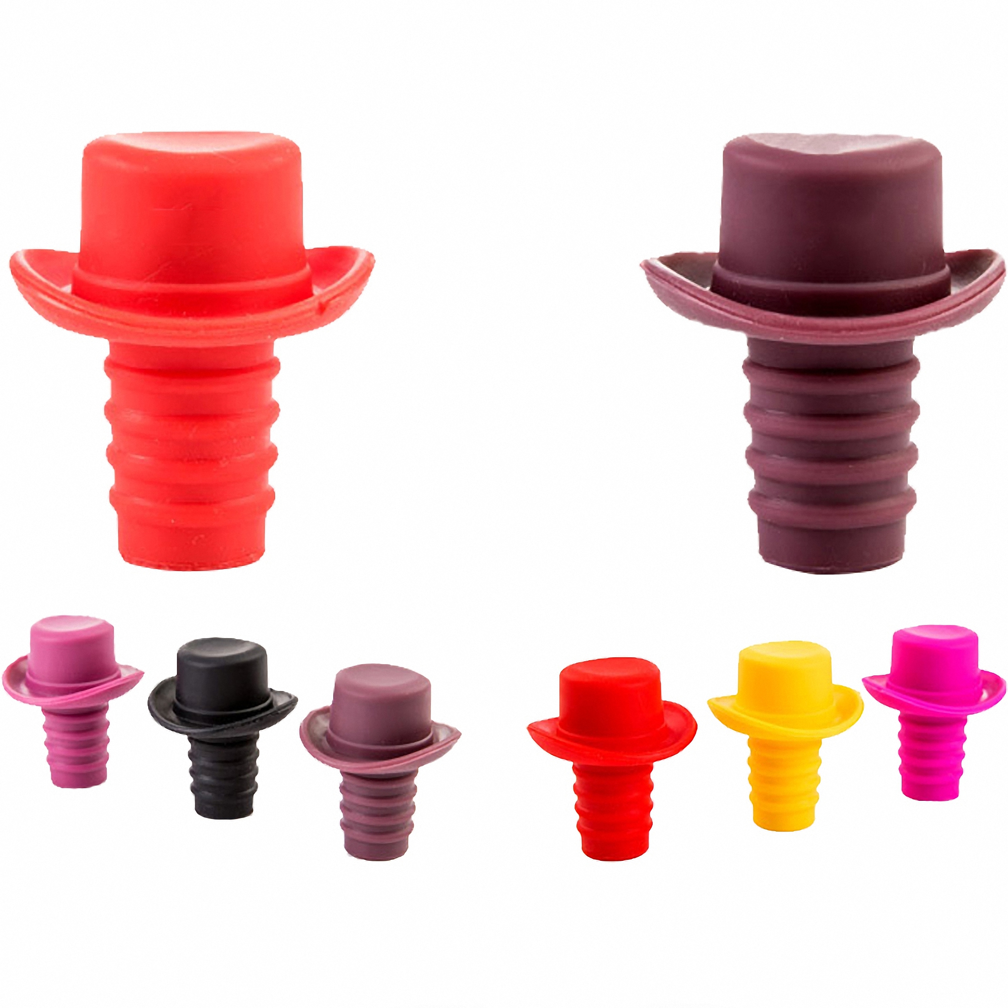 Reusable Silicone Bottle Caps 5