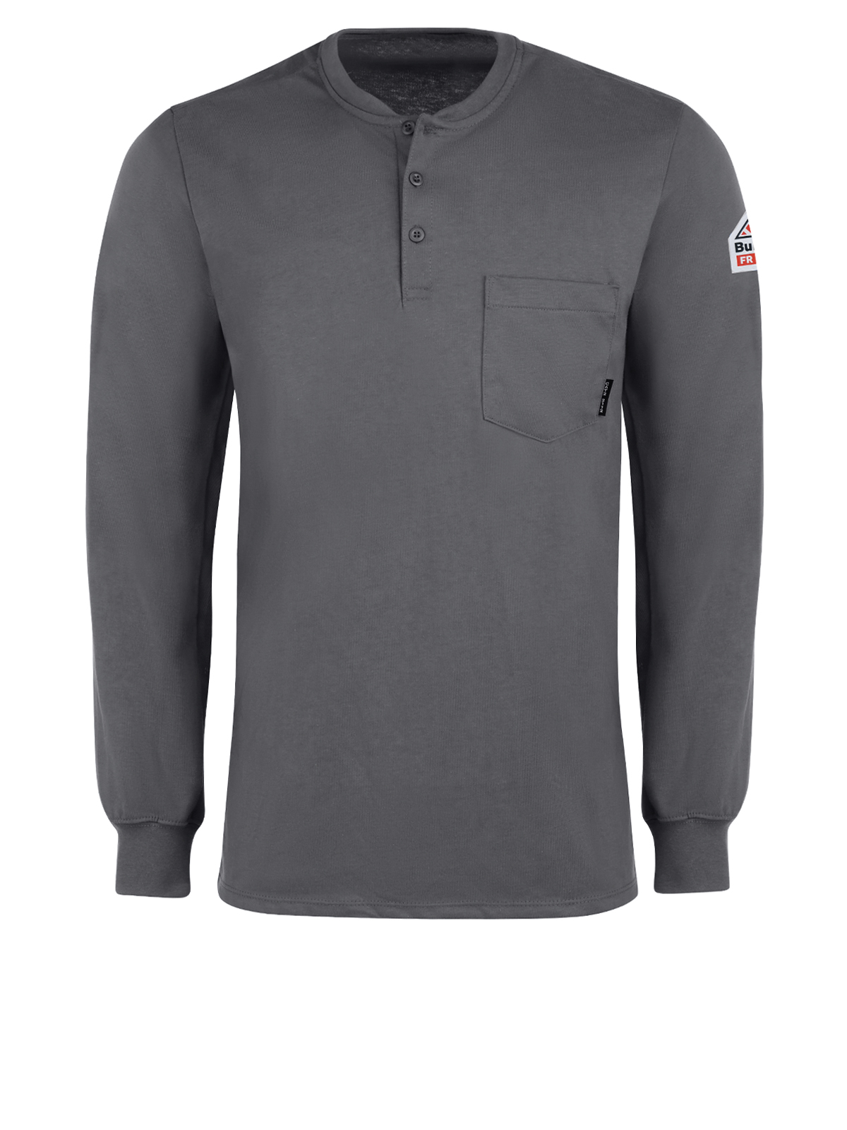 Bulwark - Men's Flame-Resistant Long-Sleeve Henley Shirt 4