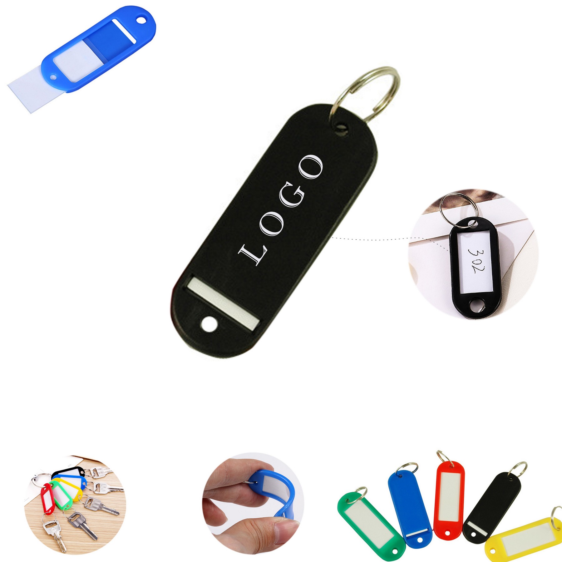 Pe Key Tag Suitcases Backpacks Travel Wristbands