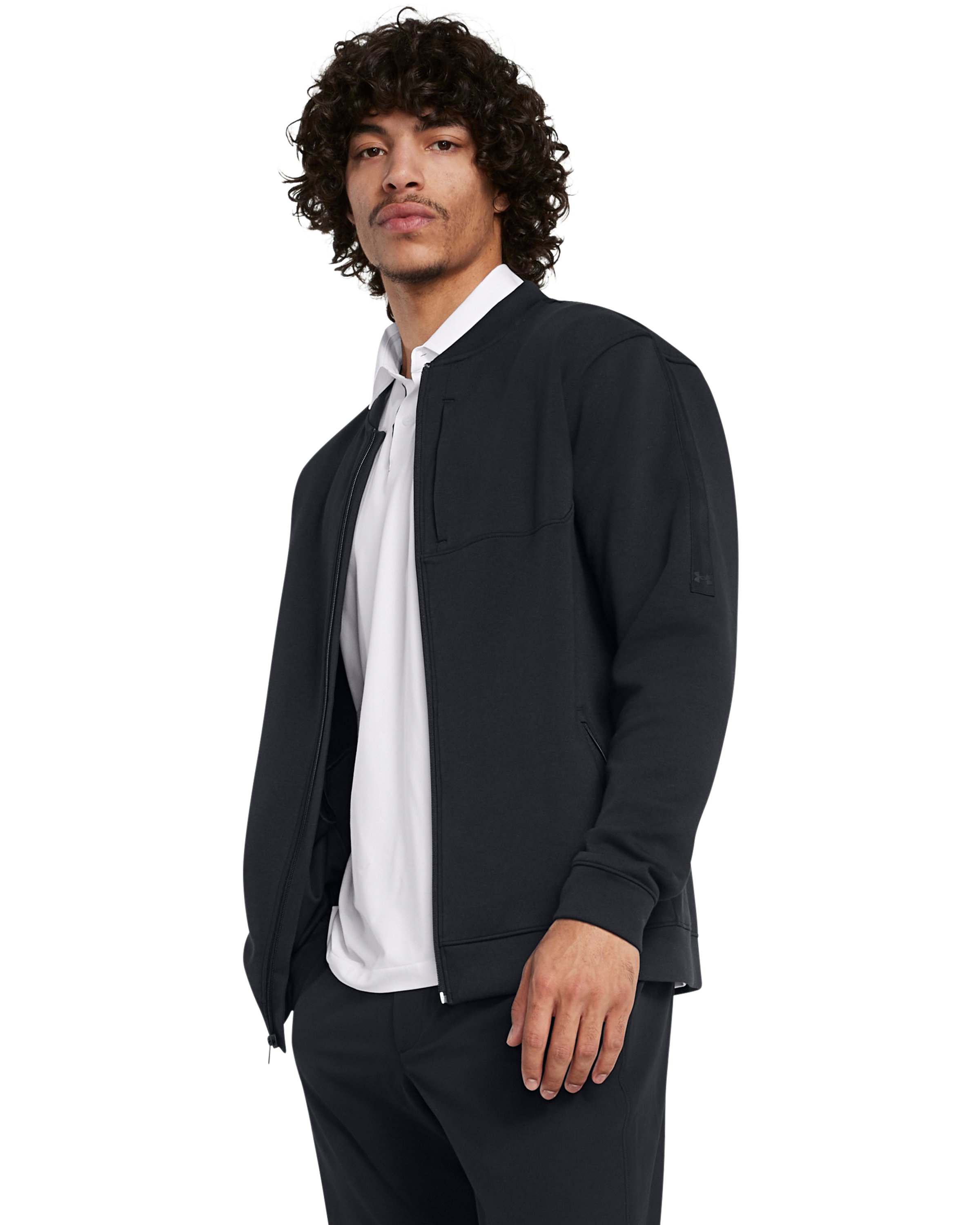Men's UA Tour Tips Full-Zip Bomber Jacket  2