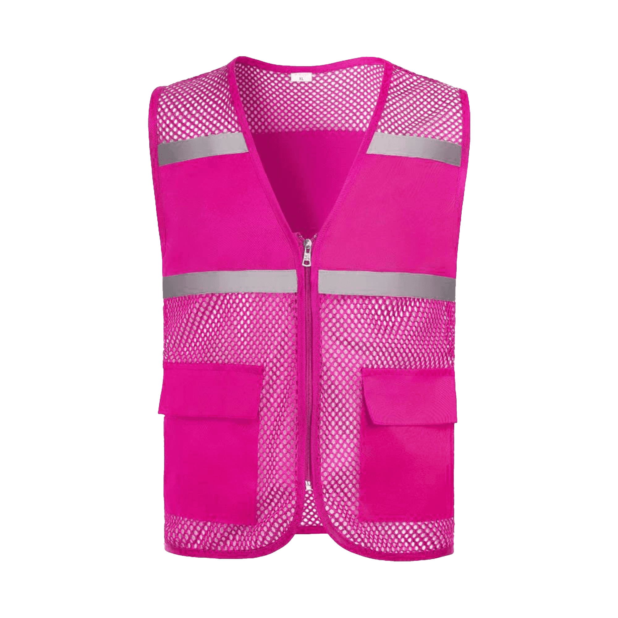 Men Women Mesh Reflective Safety Vest Vest 7