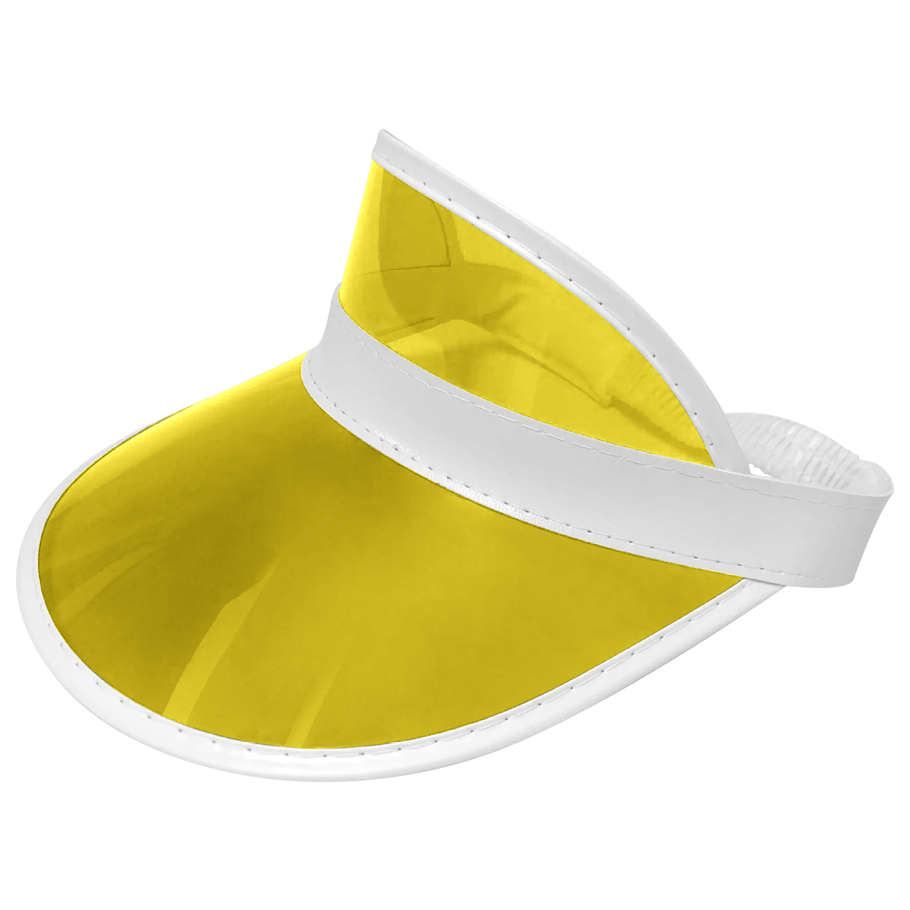 Plastic Sun Visor With Elastic Band 11