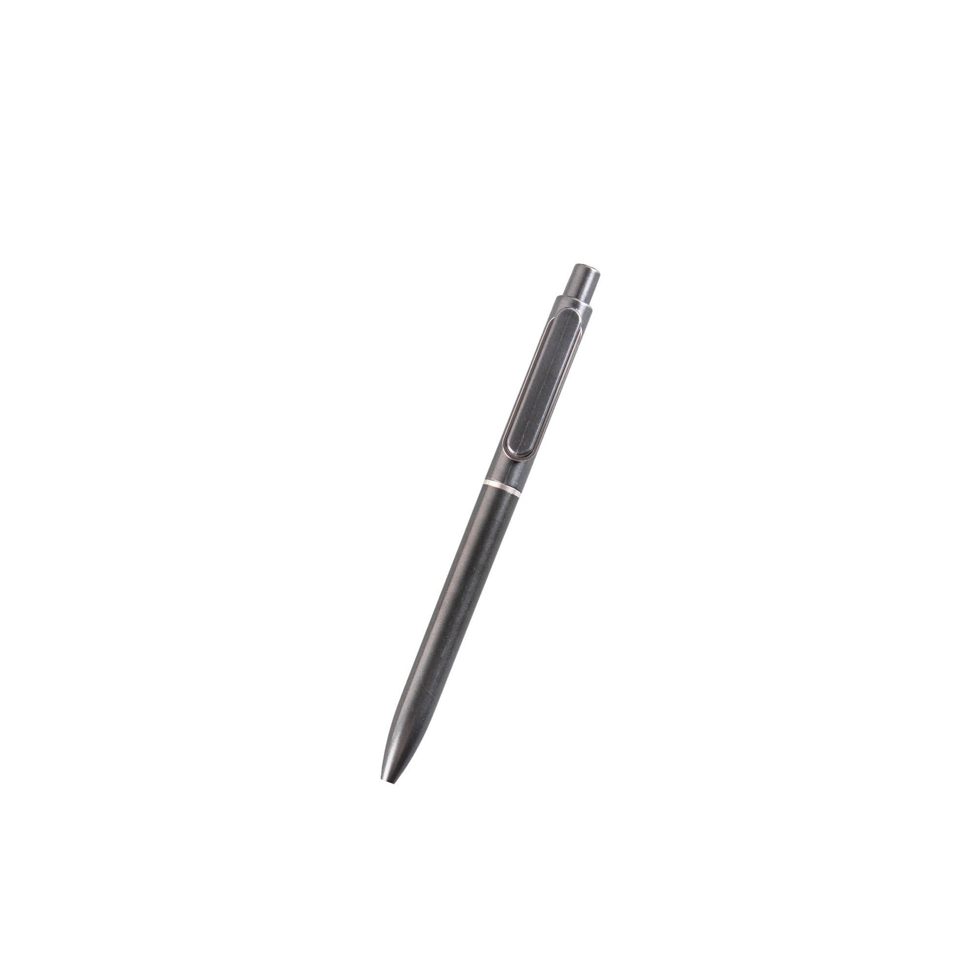 Metallic Barrel Click Pen With Contoured Grip 8