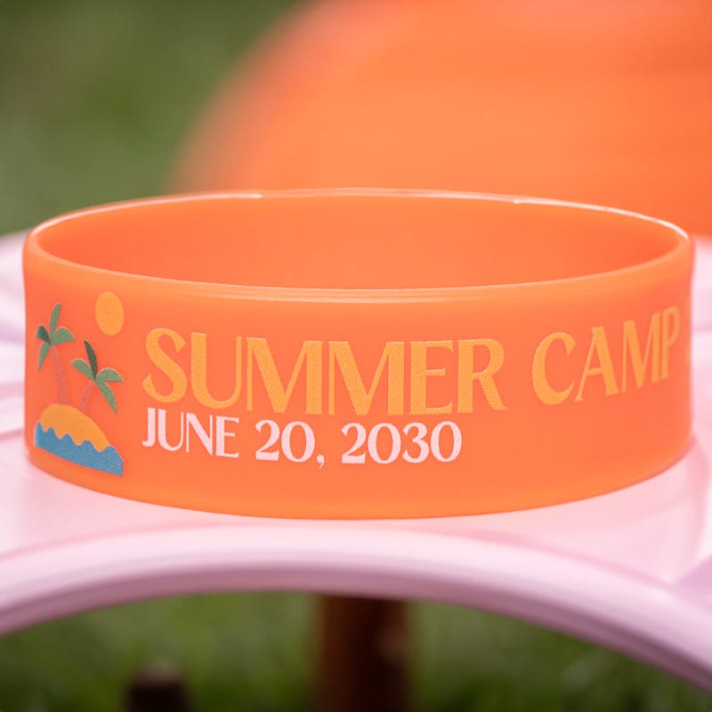 3/4 Inch Full Color Printed Wristbands 127