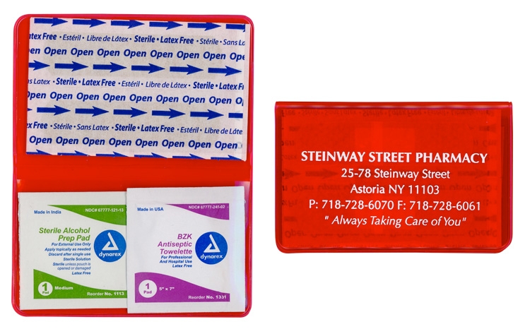 First Aid Purse in Translucent Vinyl Colors 4