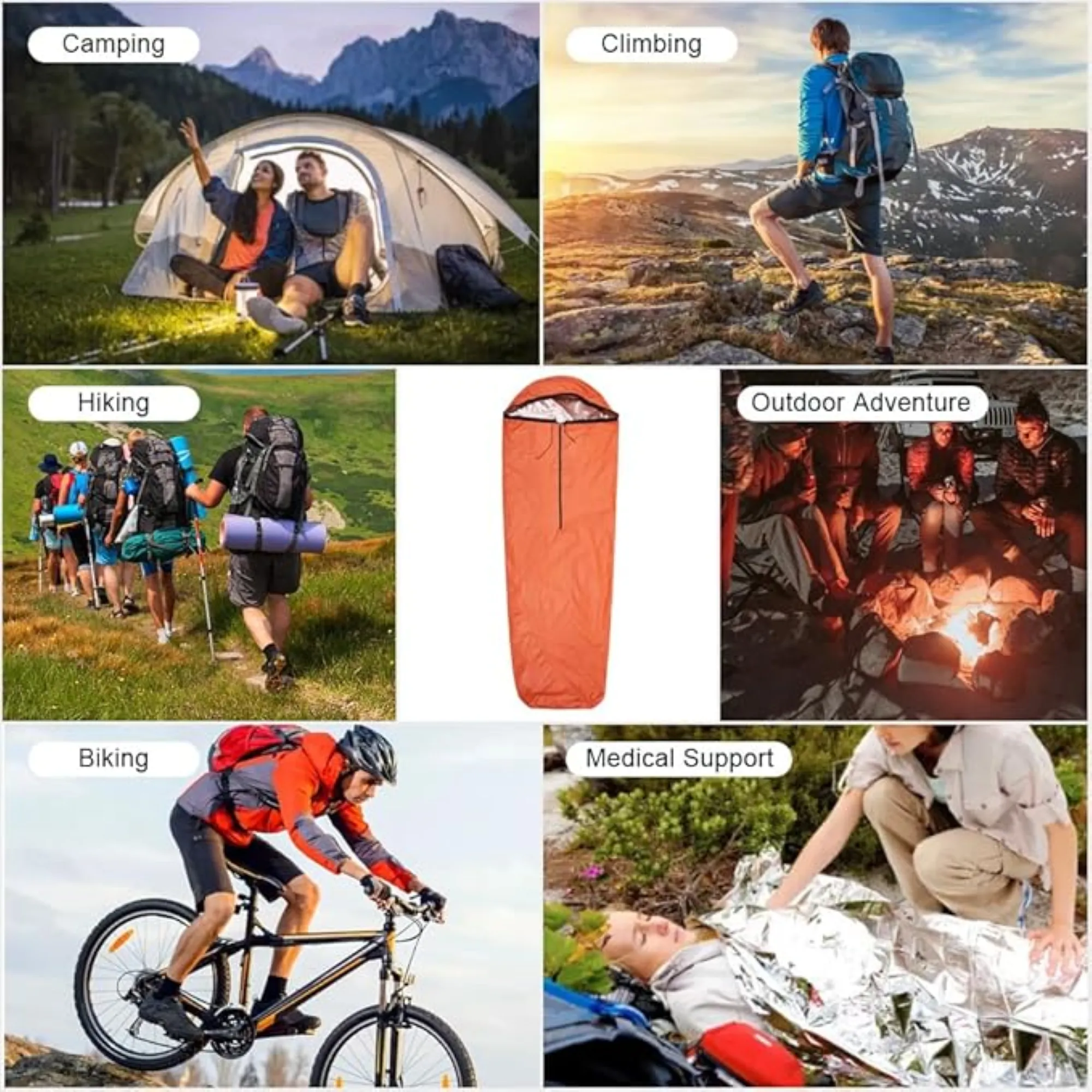 Lightweight Insulated Travel Sleeping Bag 5