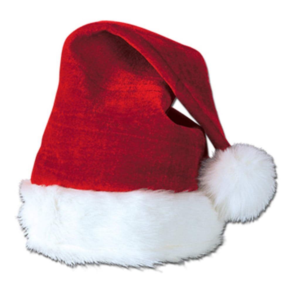 Velvet Santa Hats - One Size 1