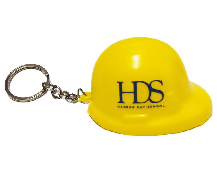 PU Anti Stress Helmet Key Ring 2