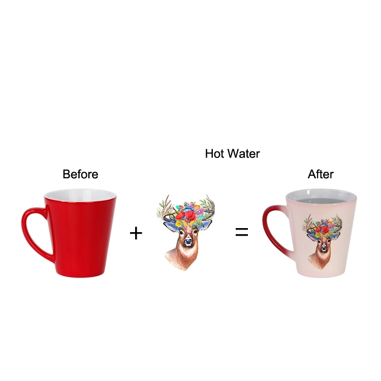 12 oz. Color Changing Ceramic Mug 7