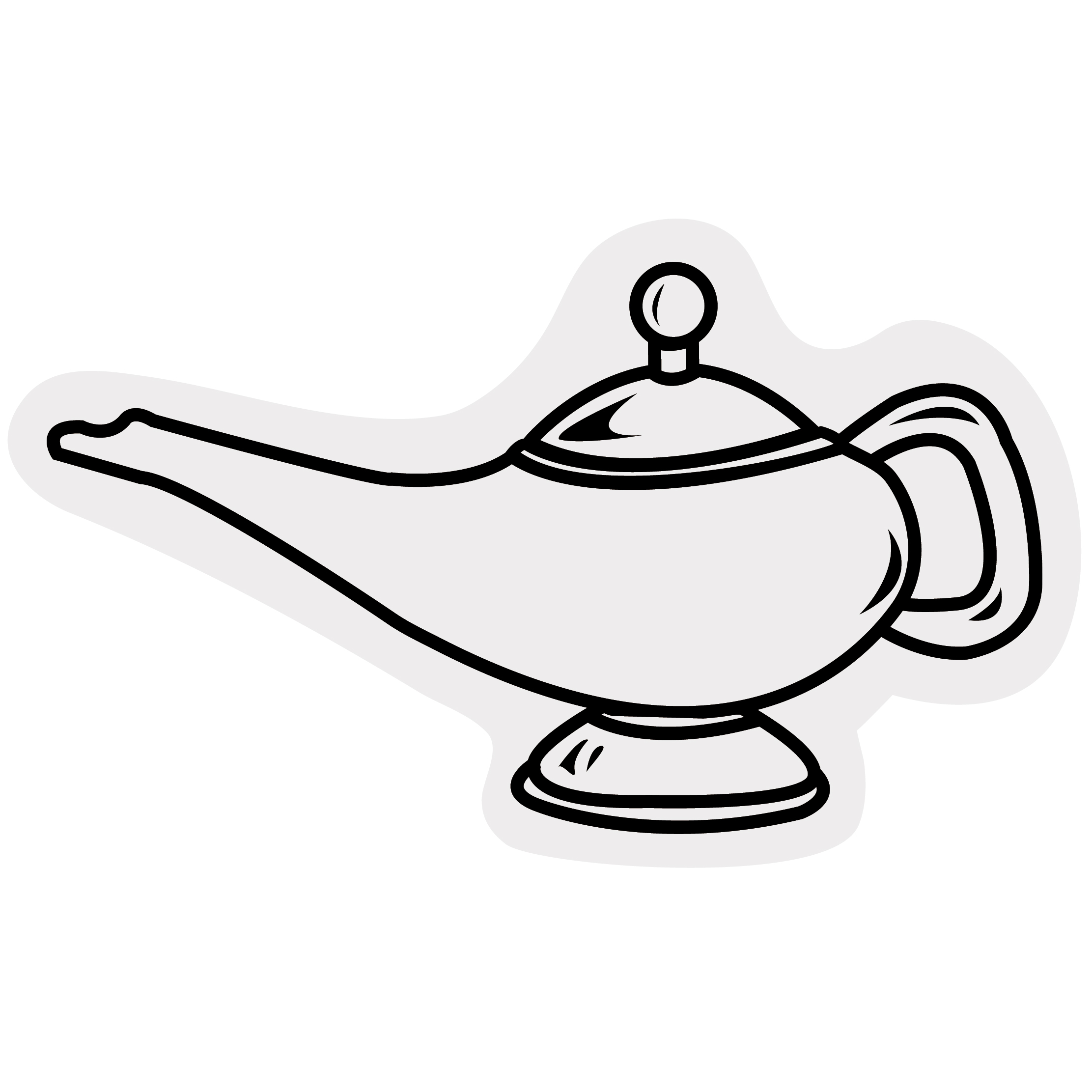 Genie Lamp Shape Sponge 16