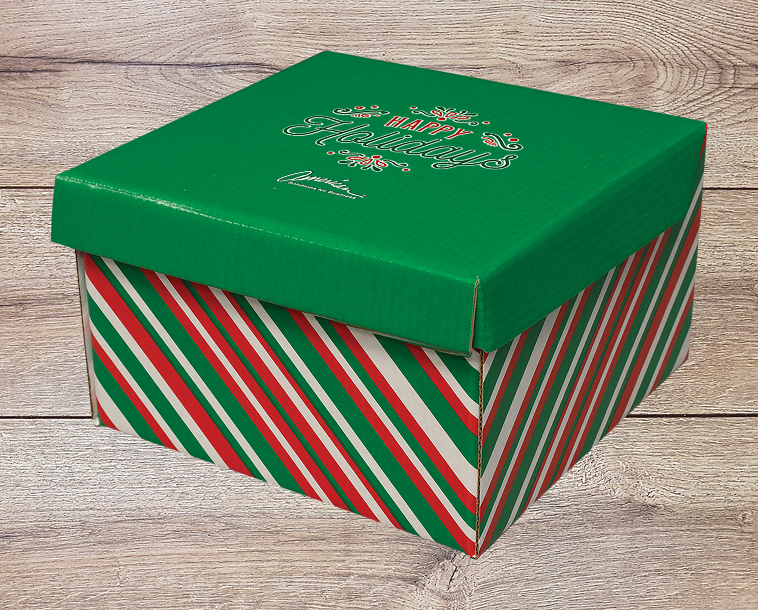 6" x 6" x 4" - Fold Above E-Flute Box 1